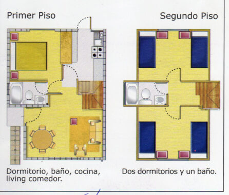 modelo bio bio 1er y 2do piso las tranqueras